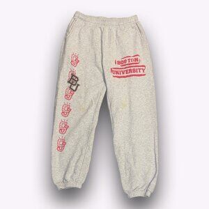 Travis Scott x Boston University Gray Sweatpants